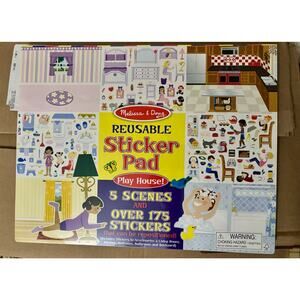 Melissa & Doug Reusable Sticker Pad-Play House